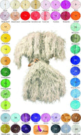 Load image into Gallery viewer, Custom Color Ombre Dyed Waterfall fan 12 staves 2 ply boa Fan - hotfans