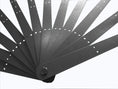 Load image into Gallery viewer, single layer feathers fan Metal aluminum staves Set of 12 & Hardware Assembly Kit - hotfans