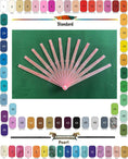 Charger l'image dans la visionneuse de galerie, set of 12 two layers fan acrylic staves & Hardware Assembly Kit 13" (33 cm ) long - hotfans