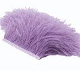 Carica l'immagine nel visualizzatore Galleria, Soft Ostrich Feather Fringe trim Tassels Plume with Satin Ribbon 5"-6" (13cm-15cm) - hotfans