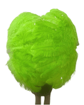 Carica l'immagine nel visualizzatore Galleria, Plant Green. Advanced XL 2 Layers Ostrich Feather Fan 34"x 60" - hotfans