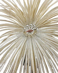 Carica l'immagine nel visualizzatore Galleria, Huge beige Ringneck Pheasant Tail Feathers Fan 43"x86"