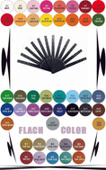 Load image into Gallery viewer, single layer feathers fan Metal aluminum staves Set of 12 & Hardware Assembly Kit - hotfans