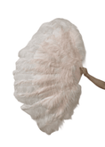 ギャラリービューアーに画像を読み込み、 Blush Advanced XL 2 Layers Ostrich Feather Fan 34"x 60" - hotfans