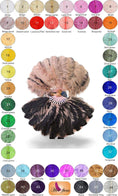 Bild in Galerie-Betrachter laden, single layer Double side Ostrich Feather Fan 25"x 47" - hotfans