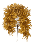 ギャラリービューアーに画像を読み込み、 Gold color Big Rooster Feathers Boa Tail Shawl - hotfans