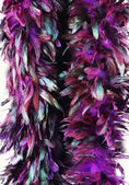 Bild in Galerie-Betrachter laden, Purple Lightweight Coque Schlappen feathers Boa - hotfans