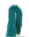 ギャラリービューアーに画像を読み込み、 Luxurious Teal 20 Ply Ostrich Feather Boa - hotfans