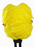 ギャラリービューアーに画像を読み込み、 Custom colors Advanced XL 2 Layers Ostrich Feather Fan 34"x 60" - hotfans