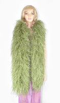 Charger l'image dans la visionneuse de galerie, Luxurious Olive drab 20 Ply Ostrich Feather Boa - hotfans