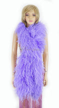 Charger l'image dans la visionneuse de galerie, Luxurious Aqua violet 20 Ply Ostrich Feather Boa - hotfans