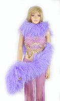 Charger l'image dans la visionneuse de galerie, Luxurious Aqua violet 20 Ply Ostrich Feather Boa - hotfans