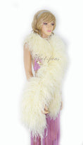 Load image into Gallery viewer, Luxurious Beige 20 Ply Ostrich Feather Boa - hotfans