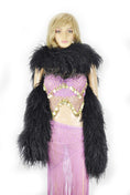 Load image into Gallery viewer, Luxurious Black 20 Ply Ostrich Feather Boa - hotfans