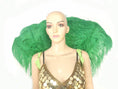 ギャラリービューアーに画像を読み込み、 Green Open Majestic Style Ostrich Feather backpiece - hotfans