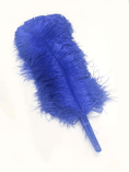 Carica l'immagine nel visualizzatore Galleria, Royal blue Advanced XL 2 Layers Ostrich Feather Fan 34"x 60" - hotfans