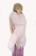 Charger l'image dans la visionneuse de galerie, Luxurious Blush 20 Ply Ostrich Feather Boa - hotfans