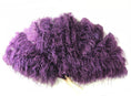 Carica l'immagine nel visualizzatore Galleria, Dark purple Professional 4 Layers Ostrich Feather Fan 35"x 67" - hotfans