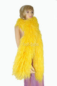 Carica l'immagine nel visualizzatore Galleria, Luxurious Gold yellow 20 Ply Ostrich Feather Boa - hotfans