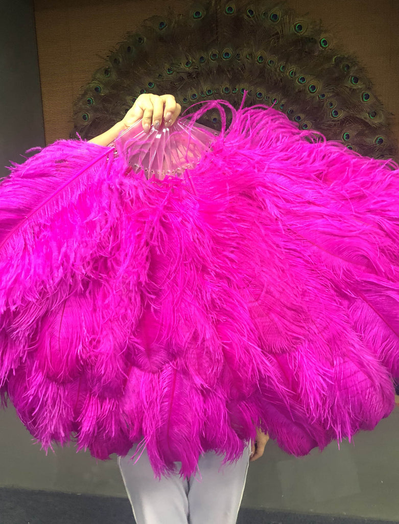 Hot pink ostrich clearance feathers