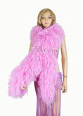 Carica l'immagine nel visualizzatore Galleria, Luxurious Pink 20 Ply Ostrich Feather Boa - hotfans