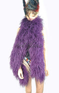 ギャラリービューアーに画像を読み込み、 Luxurious Dark purple 12 Ply Ostrich Feather Boa - hotfans