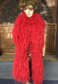 Bild in Galerie-Betrachter laden, Luxurious Red 25 Ply Ostrich Feather Boa - hotfans