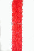 Charger l'image dans la visionneuse de galerie, Luxurious Red 20 Ply Ostrich Feather Boa - hotfans