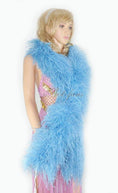 Carica l'immagine nel visualizzatore Galleria, Luxurious Sky blue 12 Ply Ostrich Feather Boa - hotfans
