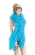 Charger l'image dans la visionneuse de galerie, Luxurious Turquoise 12 Ply Ostrich Feather Boa - hotfans