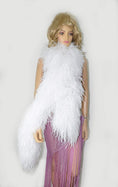 Load image into Gallery viewer, Luxurious White 20 Ply Ostrich Feather Boa - hotfans