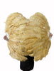 Advanced XL 2 Layers Ostrich Feathers Fan