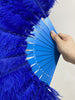 Feather fan with aluminum staves