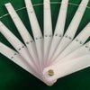 Set of 10 Single layer fan acrylic staves & Hardware Assembly Kit 10" (25 cm ) long