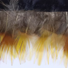 Natural Yellow Golden Pheasant Feather Trim Fringe