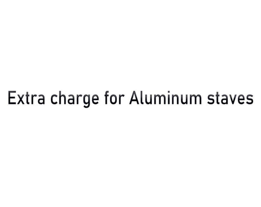 Extra charge for Aluminum staves. - hotfans