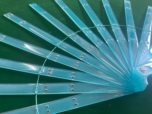 Set of 14 Two layer fan acrylic staves & Hardware Assembly Kit 13