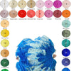 Custom Mix color Professional 3 Layers Ostrich Feather Fan 34"x 65"