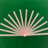 Set of 14 Triple layer fan acrylic staves & Hardware Assembly Kit