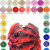 Custom Mix Alternating Color XL 2 Layers Ostrich Feather Fan 34"x60"