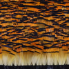 Natural Orange Golden Pheasant Feather Trim Fringe