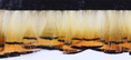 Load image into Gallery viewer, Natural Orange Golden Pheasant Feather Trim Fringe
