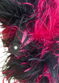 Charger l'image dans la visionneuse de galerie, Burlesque Fluffy Waterfall Fan 6/8/10 Ply alterné Éventail Boa en plumes d’autruche
