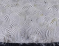 Load image into Gallery viewer, Natural White Silver Pheasant Feather Trim Fringe
