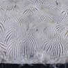 Natural White Silver Pheasant Feather Trim Fringe