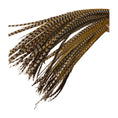 Load image into Gallery viewer, Oversized Luxury Pheasant Feather Fan – Handcrafted with Natural Venery Tails
