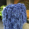 Custom color Waterfall Fan Ostrich Feathers Boa Fan 42"x 78"