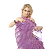 Custom color Single layer Beginner’s Ostrich Feather Fan 25"x 45"