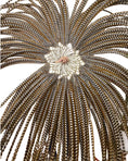 Load image into Gallery viewer, Oversized Luxury Pheasant Feather Fan – Handcrafted with Natural Venery Tails
