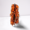 Orange Lightweight Coque Schlappen feathers Boa